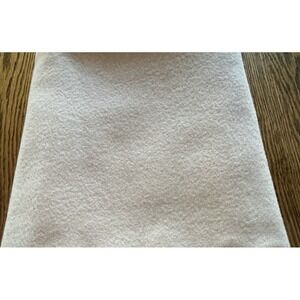 Quilt Craft Fabric Wool Material Ivory Cream Solid Color DIY Project Sew Sewing